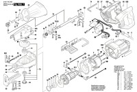 Bosch 3 601 F4C 801 Gsa 1100 E Reciprocating Saw 230 V / Eu Spare Parts